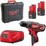 Milwaukee Akku-Bohrschrauber Promotion M12BDD-152C 2x 12 V / 1,5 Ah Li-Ion, 1 Stück, 4933451460