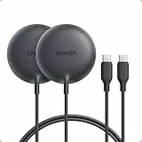 Anker Zolo Magnetisches kabelloses Ladepad 2er-Pack, Qi2-zertifiziert, 15W, MagSafe-kompatibel, für iPhone 17/16/15/14/13 Serie, AirPods usw. (Nicht für Pixel, ohne Netzteil)