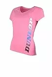 DUNLOP Damen Sport Tennis T-Shirt – Essentials Line, Tee, Carmine Rose