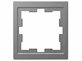 Schneider Electric mtn4010 – 6536 Rahmen 1-Element der Palette d-life für vertikale und horizontale Montage, Aluminium