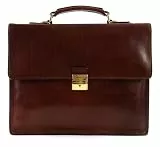 The Bridge Williamsburg - Aktentasche Leder 40 cm marrone