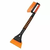 BEEWAY Auto Eiskratzer mit Schneebürste - Effektiver Auto Eiskratzer - Ultra Schneebesen Auto - Innovativer Scheibenkratzer Auto mit Eisbrecher Funktion - Stabiler Schneekratzer