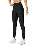 Flatik Damen Blickdicht Sport Leggings Damen Fitnesshose Laufende Leggings L-XL