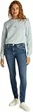 Calvin Klein Damen Jeans Hose Mid Rise Skinny Fit, Blau (Denim Medium), 30W/24L