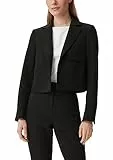 comma Damen 60.2.61.15.152.2134858 Blazer, 9999 schwarz, 38