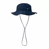 Buff®| Kappe Explore Booney Männlich Weiblich Erwachsene Verstellbar, Komfortabel, UPF50 Schutz, Outdoor, Erkunden, Stretch, Abenteuer, L/XL, Bleu Fonce