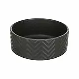 TRIXIE Napf, Keramik, 0,9 L/Ø 16 cm, Schwarz - 25021