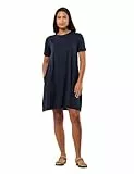 Jack Wolfskin Damen TRAVEL Dress Lässiges Kleid, Night Blue, X-Small