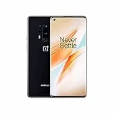 OnePlus 8 Pro (5G) Smartphone ohne Vertrag, 8 GB RAM + 128 GB Speicher, 6.78” (3D) Fluid AMOLED 120Hz Display, Wireless Fast Charging 4510mAh Akku, Dual SIM - Schwarz