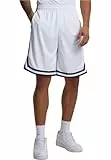 Urban Classics Herren Shorts, Mehrfarbig (Whtblkwht 244), M Große Größen Kurz
