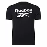 Reebok Herren Ri Big Logo Tee T-Shirts, black, S