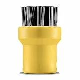 Kärcher Rundbürstenset für Kärcher Dampfreiniger (hochwertiges Borstenmaterial, 2 Farben)