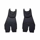 BeBe-Mobile 5902198151739 Kinderwagen Adapter für Babyschalen und Kinderautositze: Maxi-Cosi, Cybex, Kiddy, Be Safe, Avionaut, Joie und BabySafe, schwarz