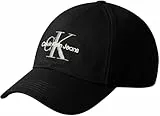 Calvin Klein Herren Monologo Embroidery Baseball Cap Lv04G5004G Verschluss, Black (Black), Einheitsgröße