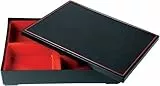 JADE TEMPLE Bento Box schwarz mit Deckel - 1 Set