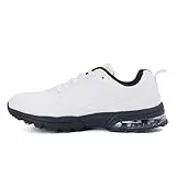 M MAGPER Air Laufschuhe Herren Sportschuhe mit Dämpfung Turnschuhe Leicht Atmungsaktiv Tennis Jogging Walking Sneakers - Weiß - 41EU