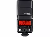 GODOX Blitzgerät TT350N Systemblitzgerät für Nikon Kameras, Schwarz