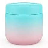 WayEee Thermobecher Essen 385ml Thermobehälter für essen Edelstahl Essensbehälter Warmhaltebehälter (Bonbons)