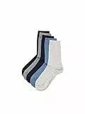 ESPRIT Unisex Kinder Socken Solid Mix 5-Pack K SO Baumwolle einfarbig 5 Paar, Mehrfarbig (Sortiment 0070), 35-38