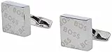 BOSS Herren Cross CUFFLINKS, Silver40, Einheitsgröße EU