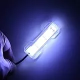 Hztyyier Mini LED Aquarium Licht, Beleuchtung, Pflanzenlicht, Dekoration Weiche Lampe