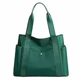 JIANLINST Damen Handtasche Shopper Multi-Pocket Tote Handtasche Henkeltasche Lässige Schultertasche Grün