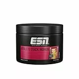 ESN Athlete Stack Women Powder, 390 g Pulver, Peach, mit Vitaminen und Mineralstoffen, Vegan - Made in Germany