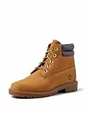 Timberland Unisex 6in Water Resistant Basic (Junior) Fashion Boot, Wheat, 37 EU