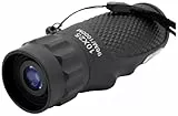 Technaxx 10x25 Monokular TX-176 – Kompaktes Hochleistungs-Fernglas für Wandern, Reisen, Jagd & Vogelbeobachtung – Leicht, faltbar & ideal für Outdoor-Abenteuer (schwarz)