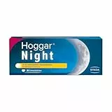Hoggar Night Schmelztabletten zur praktischen Einnahme ohne Wasser bei akuten Ein- und Durchschlafstörungen, 20 Tabletten