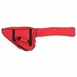 TOPINCN Kettensäge Aufbewahrungstasche Tragbare Verdicken Oxford Stoff Schwere Kettensäge Halter Outdoor Tragetasche Abriebfeste Schutzbox MEHRWEG VERPACKUNG(rot)