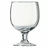 Arcoroc ARC E3559 Amélia Trinkglas, Wasserglas, Saftglas, Kelch, 190ml, Glas, transparent, 12 Stück