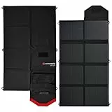 AGFAPHOTO Solarpanel SP120 | Outdoor Solarladegerät | Faltbar für Outdoor-Aktivitäten | Stromversorgung für Verschiedene elektronische Geräte | Sonnenlicht-Ladegerät für Mobile Geräte