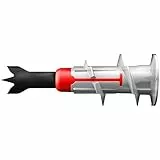 fischer DuoBlade, selbstbohrender Gipskartondübel, starker Dübel für einfache Montage in Gipskarton- und Gipsfaserplatten, mit Zentrierspitze aus Metall, 40 Stück