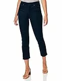 7 For All Mankind Damen The Straight Crop Corduroy Peacock Hose, Blue, 26W 30L EU