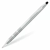 Cross Classic Century Kugelschreiber (Strichstärke M, Schreibfarbe: schwarz, nachfüllbar, inkl. Premium Geschenkbox) Satin-Chrom