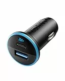 Anker 52,5W Zigarettenanzünder USB C, 323 12V Handy Ladegerät für Auto, Kfz Ladegerät für iPhone 16/15/14/13/12, Galaxy S24, iPad Pro, Pixel
