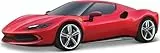 Bburago - Ferrari 296 GTB R&P - Realistisches Modellauto im Maßstab 1:43, Offizielle Ferrari-Lizenz, Empfohlenes Alter 3+ Jahre