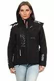 Geographical Norway Damen Softshell Jacke G-ROSE - SCHWARZ/SCHWARZ - L/3