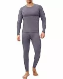CL convallaria Thermounterwäsche Herren, Funktionsunterwäsche Skiunterwäsche Winter Thermowäsche Set Warm Weich Funktionswäsche Thermo Unterwäsche Thermounterhemd Thermounterhose für Männer