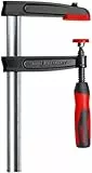 BESSEY Temperguss-Schraubzwinge TPN16BE-2k, Spannweite 160 mm Ausladung 80 mm, Stabile Hohlprofilschiene mit Riffelung, Gewicht 0,73 kg