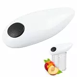 Elektrischer Dosenöffner Für Senioren Einfache Bedienung Per Knopfdruck, Sichere Und Glatte Kanten, Hygienisches Design, Leiser Betrieb Perfektes Küchenwerkzeug Für -und Großeltern