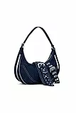 Desigual Schultertasche Umhängetasche Calgary Bindella Shoulder Bag Denim Dark Blue dunkelblau