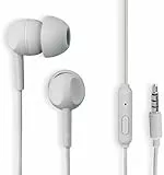 Thomson EAR3005GY Headset Stereo mit Mikrofon, Silikon, Grau