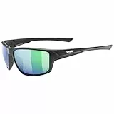 uvex sportstyle 230 - Sportbrille für Damen und Herren - starker Schutz vor Sonnenstrahlung - 100% UVA-, B, C Schutz - black mat - one size