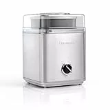 Cuisinart Deluxe Eismaschine | Frozen Yogurt Maker & Sorbet Maker | Hausgemachte Desserts | Einfach zu Hause zu verwenden | Fertig in 25 Minuten | 5 Jahre Garantie | 2L Kapazität | Silber ICE30BCU