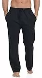 Ladeheid Herren Schlafanzugshose LA40-252 (Black, XL)