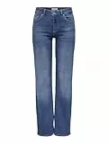 ONLY Female Straight-Fit Jeans ONLBLUSH Mittlere Taille Gerade geschnitten Jeans