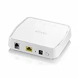 Zyxel VDSL2 DSL Bridge Modem Annex A | 17a Bonding (200Mpbs) & 35b Single Line (300Mbps) | Supervectoring, TR-069, TR-286 MELT | Fernverwaltung, OPAL Firmware [VMG4005-B50A]