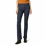 Amazon Essentials Damen Stretchige Slim-Bootcut-Jeans Mittelhoher Bund - Auslaufmodell, Leicht Ausgespült, 48